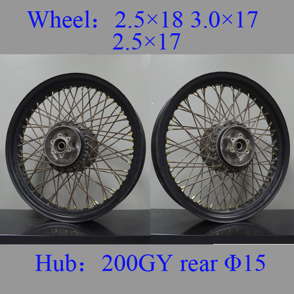 Polished Finish Motorcycle Spoke Rims 304 Stainless Steel Durable High Strength