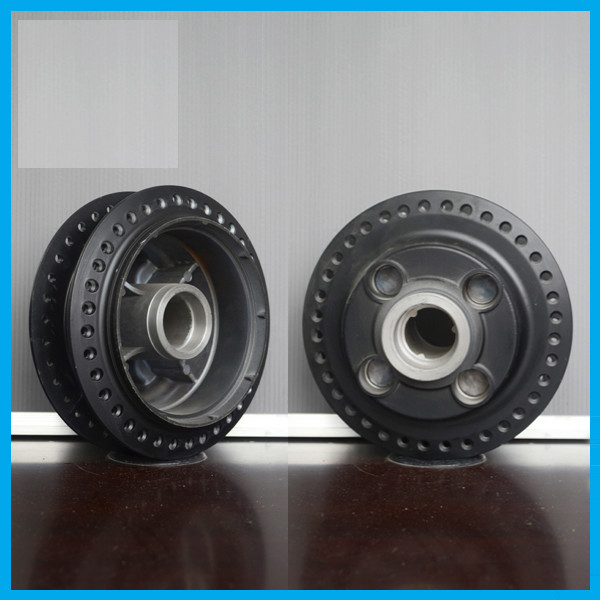 Rear Motorcycle Wheel Hub Zinc Powder Coating Precise Machining For Jh125