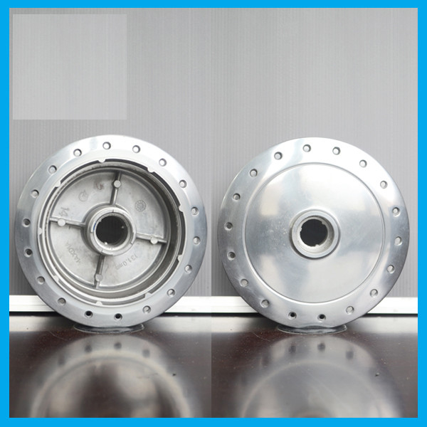 Natural Color Motorcycle Front Wheel Hub Aluminum Die Casting Parts
